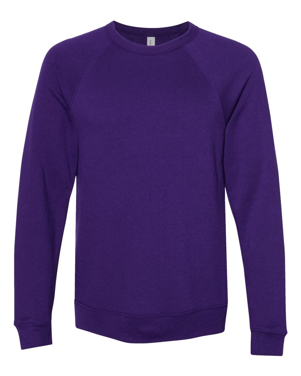 Sweatshirt - Sponge Fleece Raglan Crewneck Sweatshirt - BELLA + CANVAS
